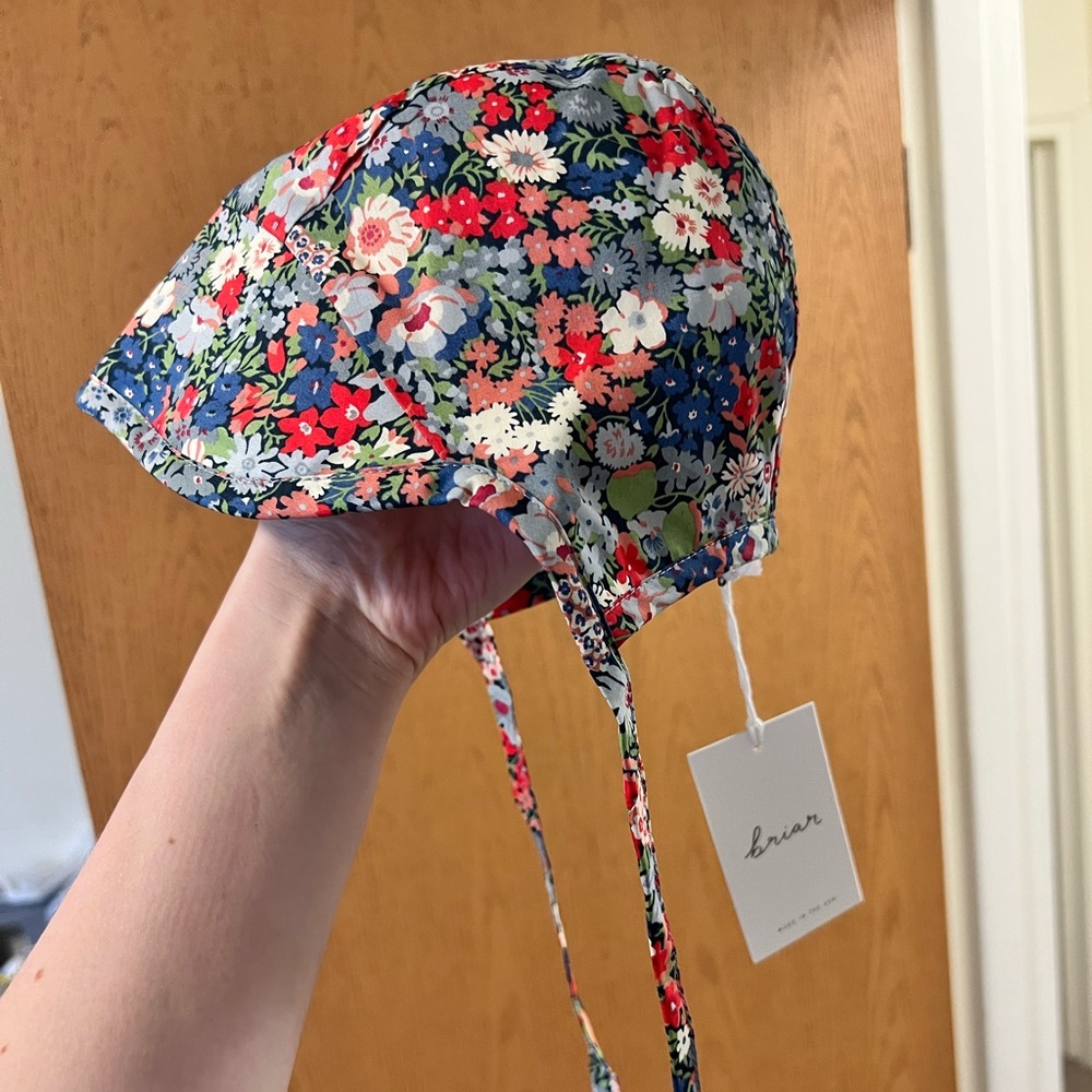 Briar baby 6-12 m brimmed bonnet